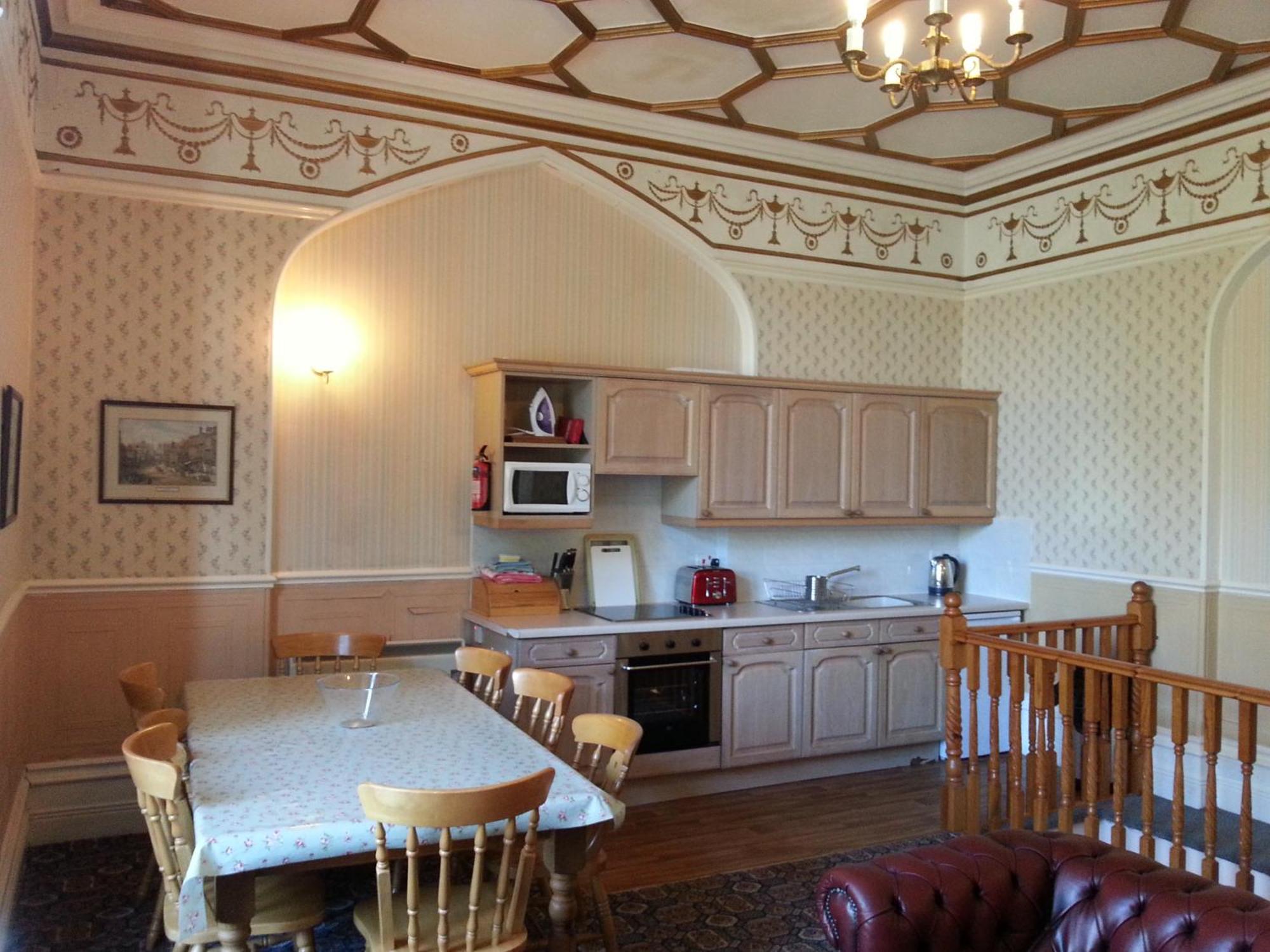 Hargate Hall Self Catering Apartment Buxton  Bilik gambar